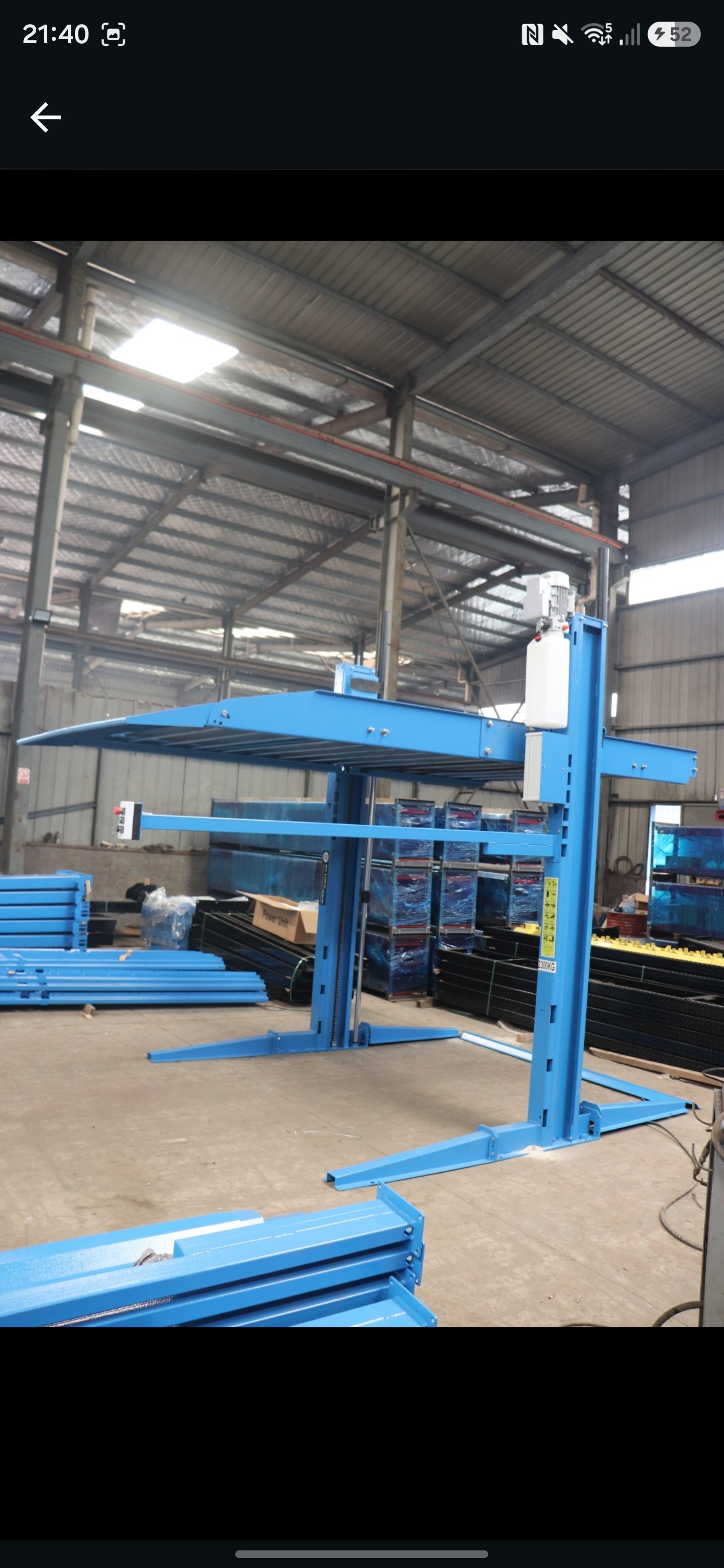 Two tier lift control unit